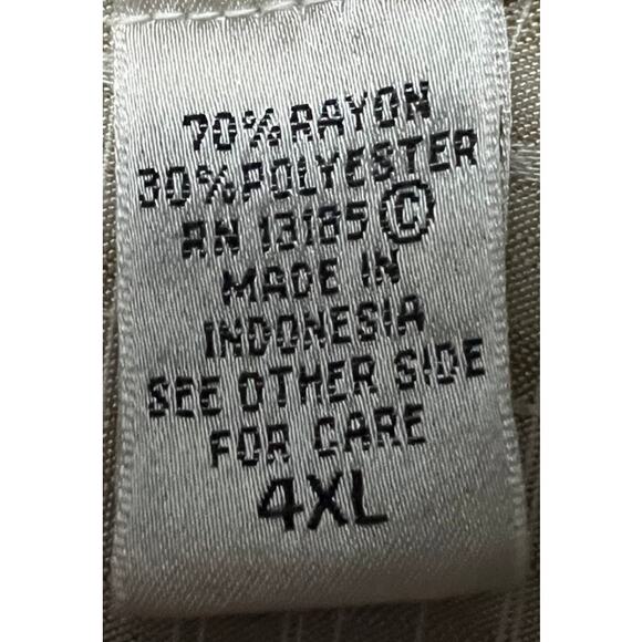 2 Moda Campia Moda Men's Short Sleeve Button Front Shirts Size 4XL - Picture 11 of 12